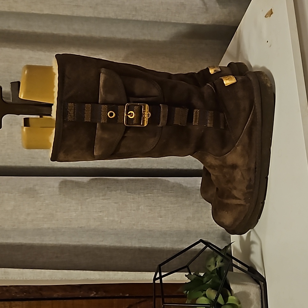 Ugg Retro Cargo 1895 Brown Tall Boots Pocket